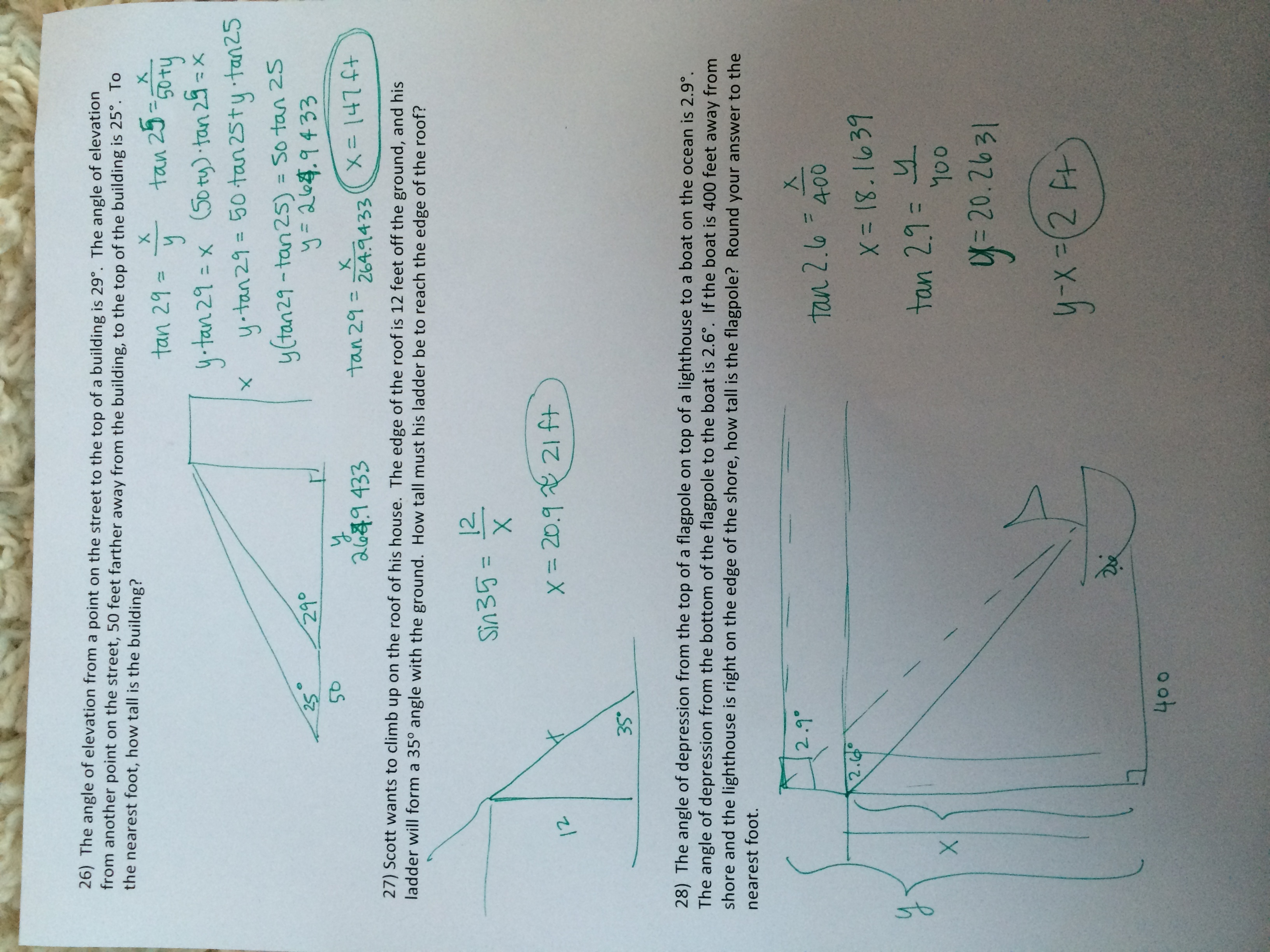 Geometry homework practice workbook answers